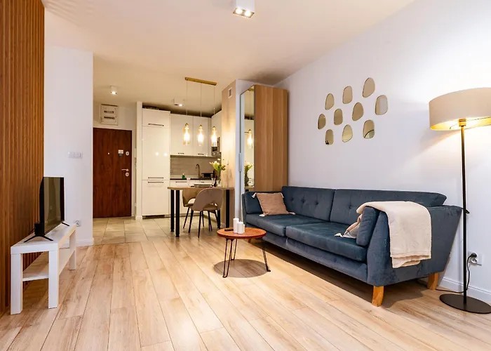 Grabiszynska - Balcony & Workspace - By Rentujemy Daire Wroclaw